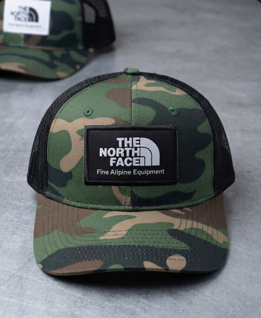 Premium Camouflage North Face Mesh Cap Pakistan
