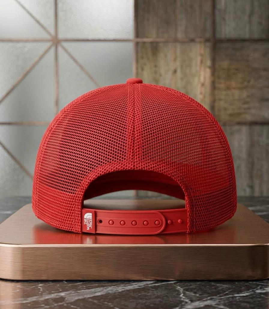 Premium Imported North Face Cap — Red Edition