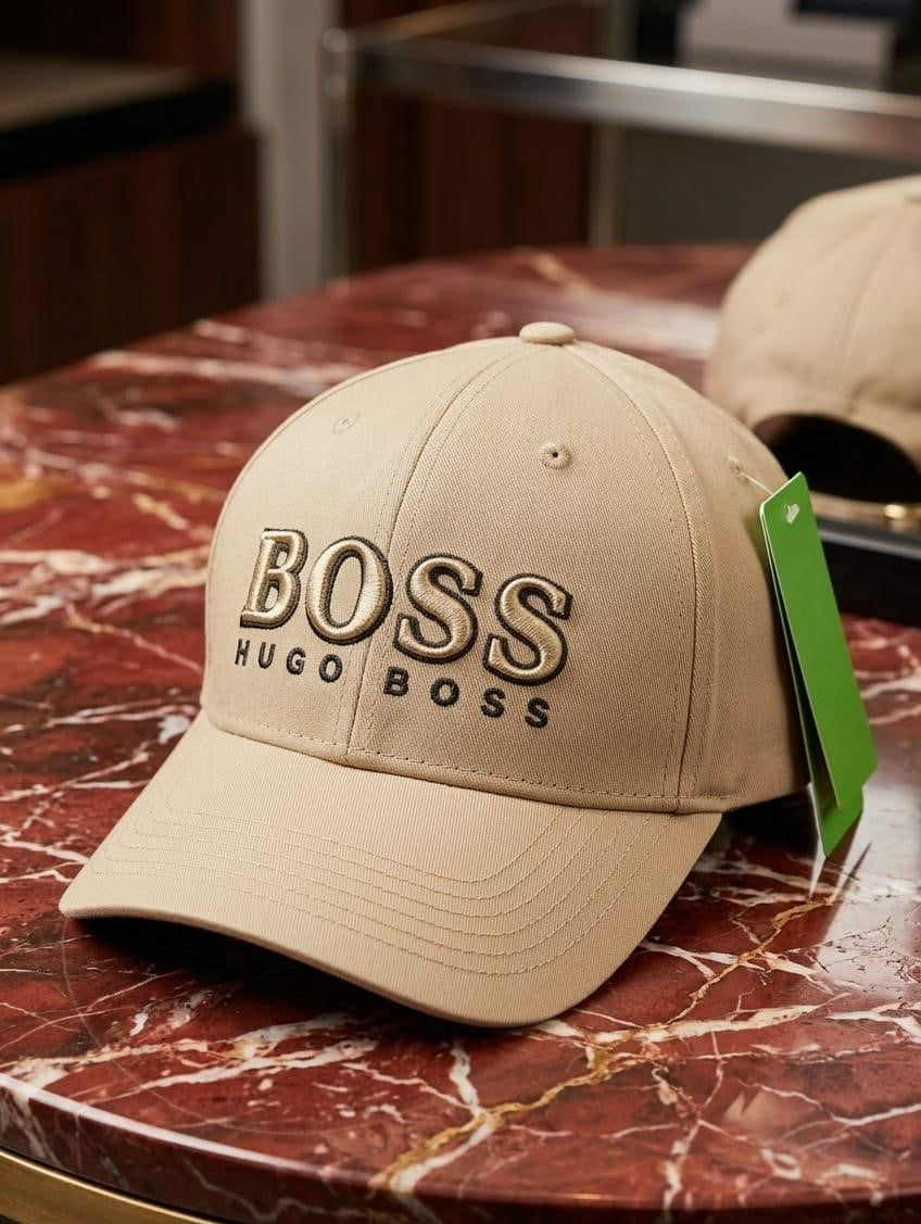 HUGO BOSS Executive Beige Premium Cap