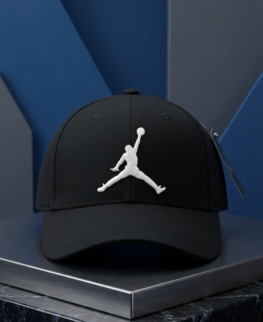 Jordan Black Elite Cap – Premium Streetwear Edition