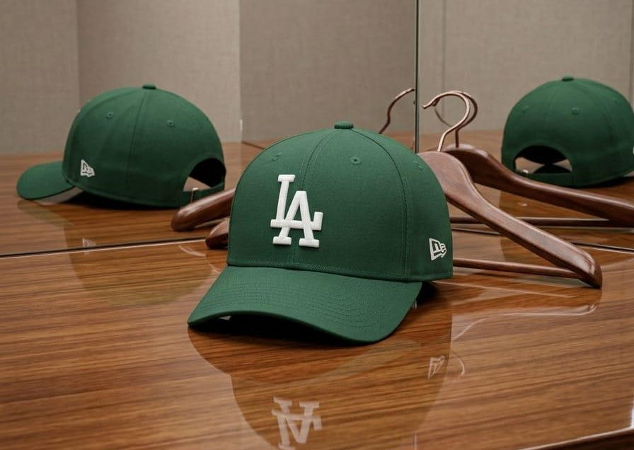 Original LA Green Cap Imported – Stylish Adjustable Streetwear Cap for Men in Pakistan