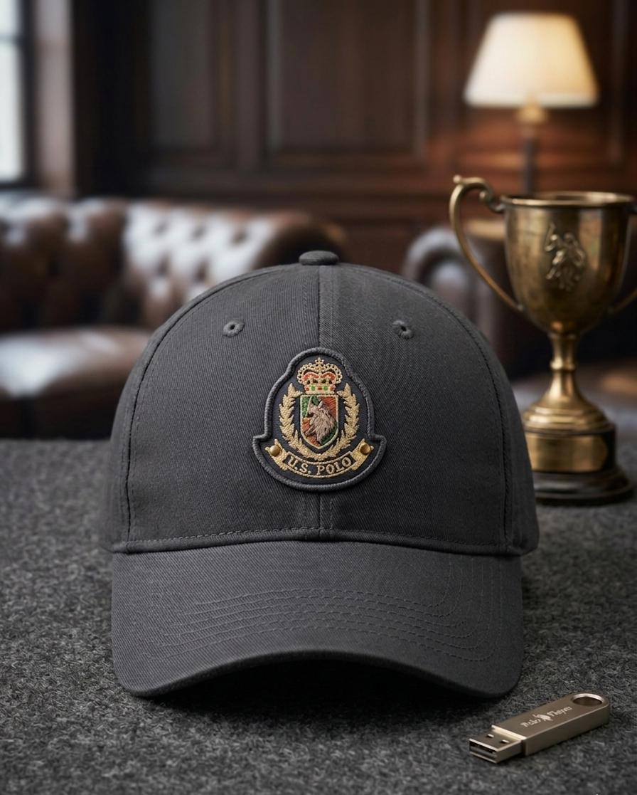 US Polo Midnight Grey Classic Cap