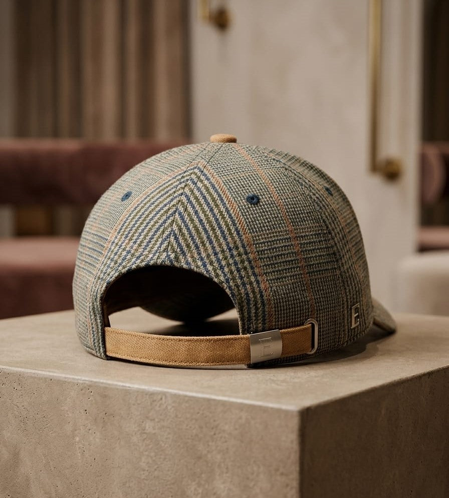 Urbanox Premium Plaid Cap – Earth Tone Edition