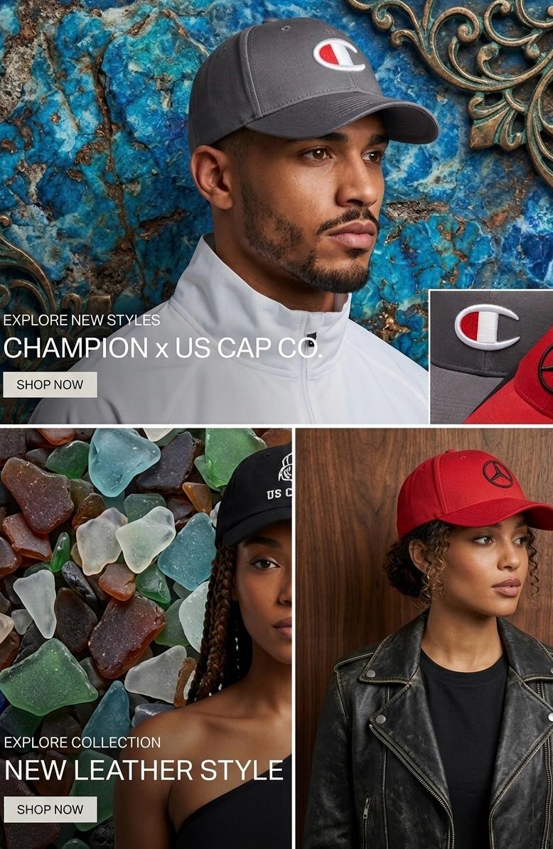 Buy 2 Get 1 Free-Champion & Mercedes Benz Caps for Men – Best Caps in Pakistan