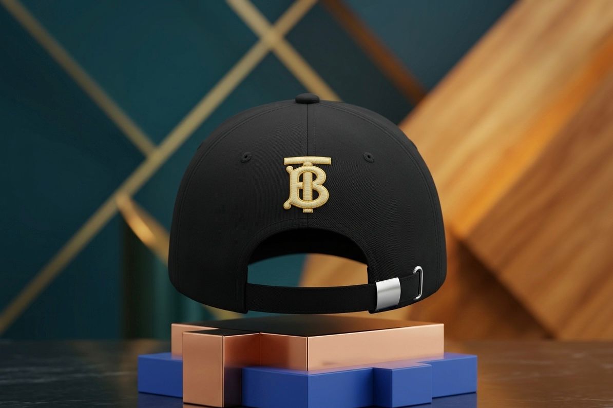 Burberry Black Signature Cap – Luxury Streetwear