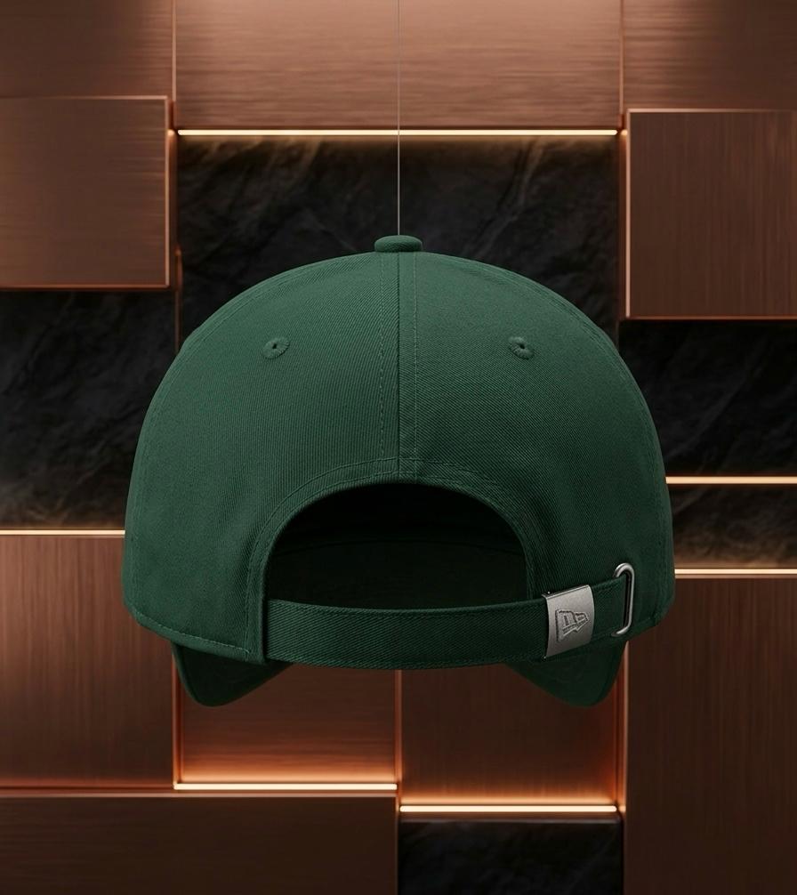 New York Yankees Forest Green Premium Fitted Cap for Men & Women in Pakistan