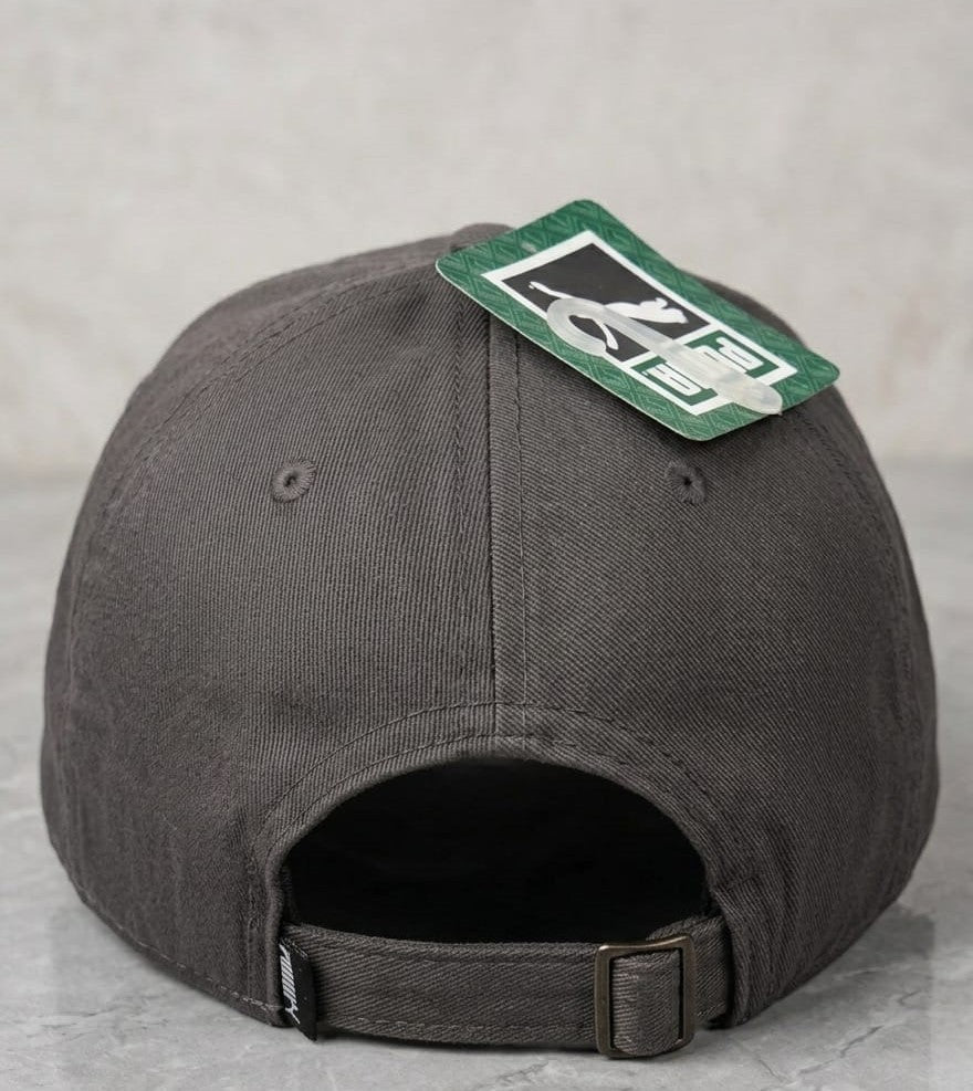 Puma Light Grey Cap – Premium Adjustable Unisex Cap Pakistan