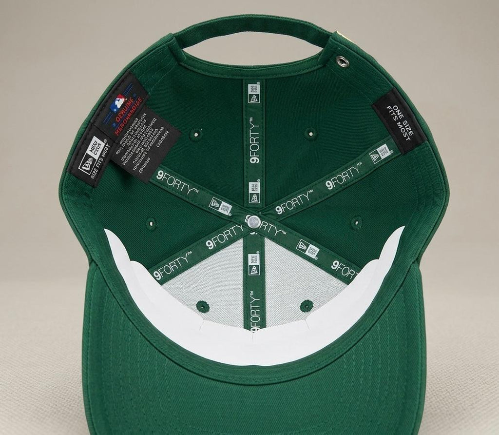 New York Yankees Forest Green Premium Fitted Cap for Men & Women in Pakistan