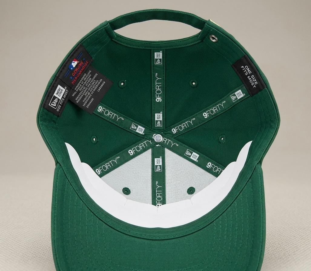New York Yankees Forest Green Premium Fitted Cap for Men & Women in Pakistan