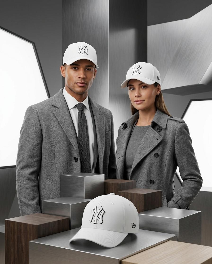 NY Classic White Cap – Premium Streetwear Edition