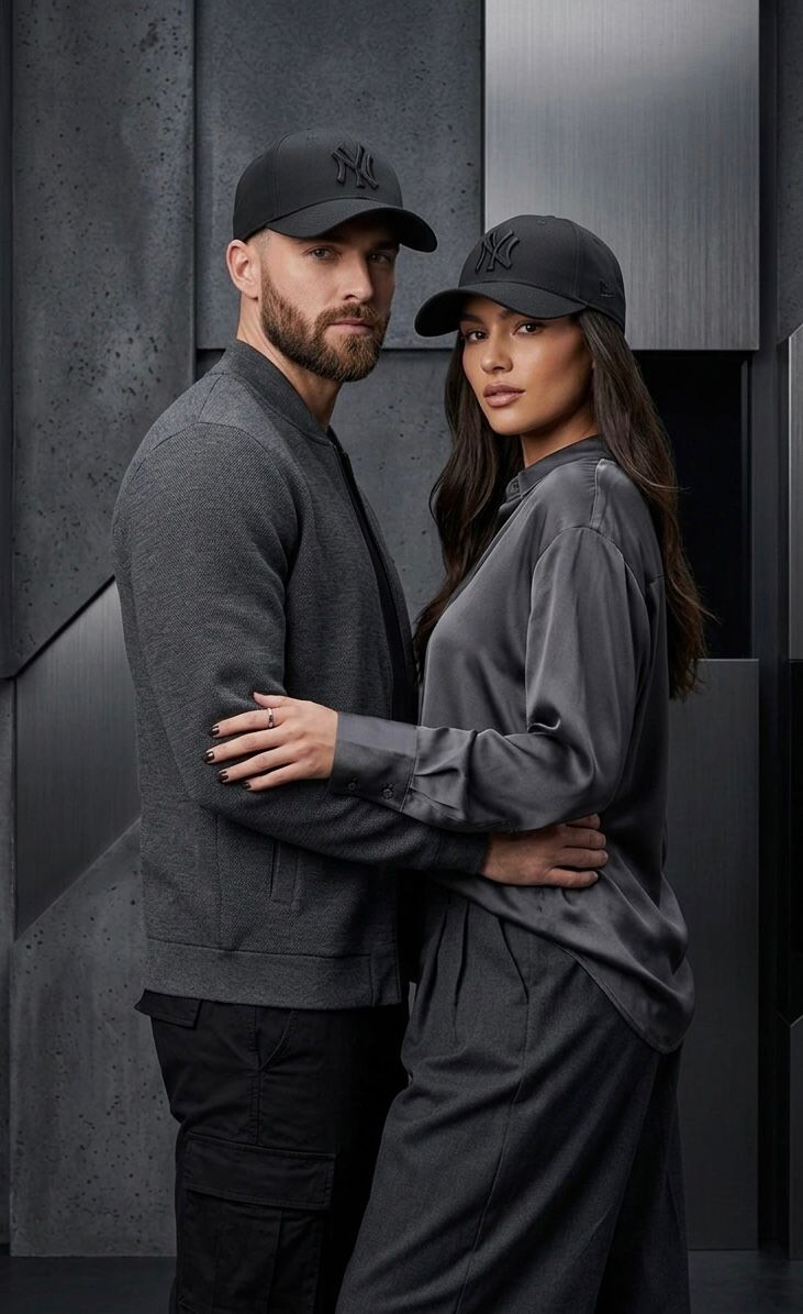 NY Signature Black Cap – Luxury Everyday Wear