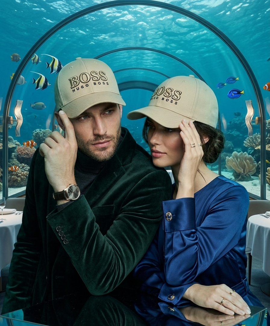 HUGO BOSS Executive Beige Premium Cap
