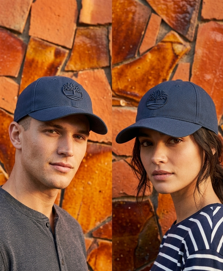 Urban Forest Navy Snapback