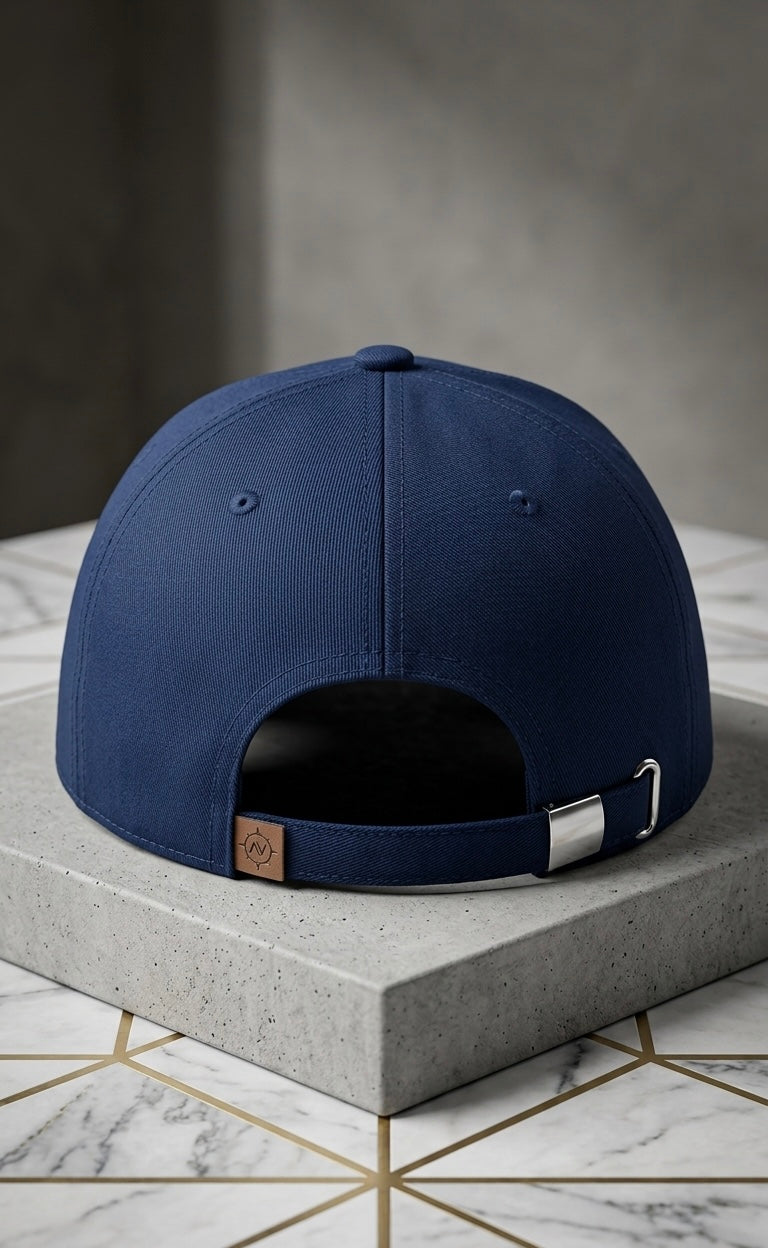 Puma Navy Box Logo Cap – Imported Premium Sporty Streetwear Cap Pakistan