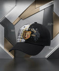 Urbanox U.S. Polo Assn. Premium Cap – Split Plaid & Black Edition