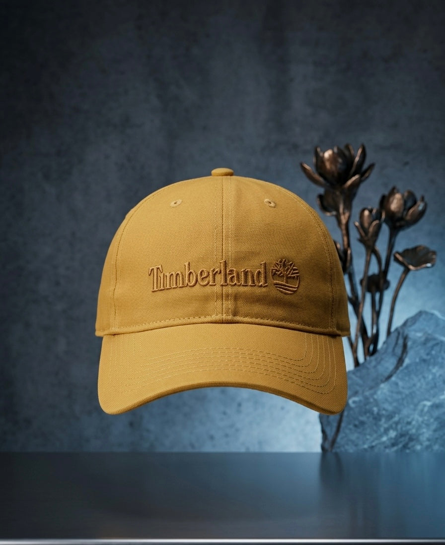 Urbanox Premium "Timberland" Tonal Embroidered Cap – Wheat Mustard