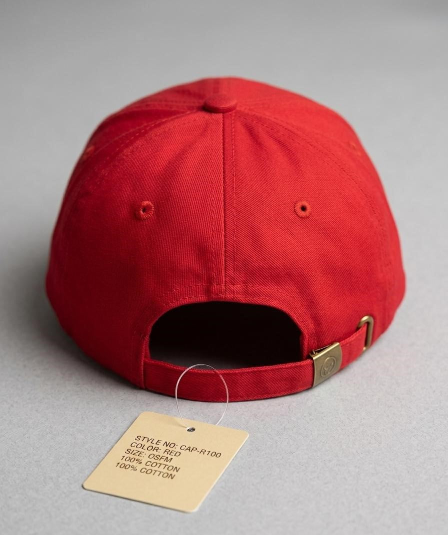 Original Timberland Red Cap Imported – Stylish Adjustable Cap for Men in Pakistan
