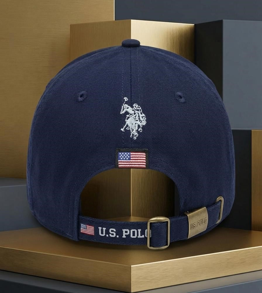 U.S. Polo Assn. Blue Cap Original Imported – Stylish Adjustable Cap Pakistan