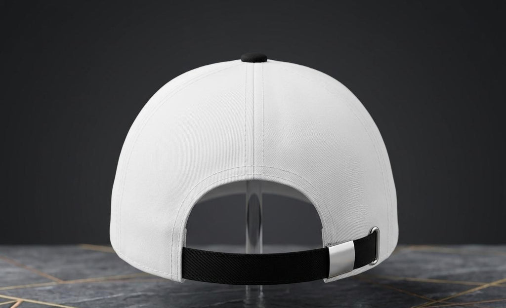 Premium Jordan Jumpman Cap – White & Black Adjustable Cap