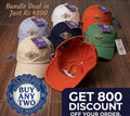 U.S. Polo Assn. Premium Cotton Caps – Buy 2 Bundle Deal