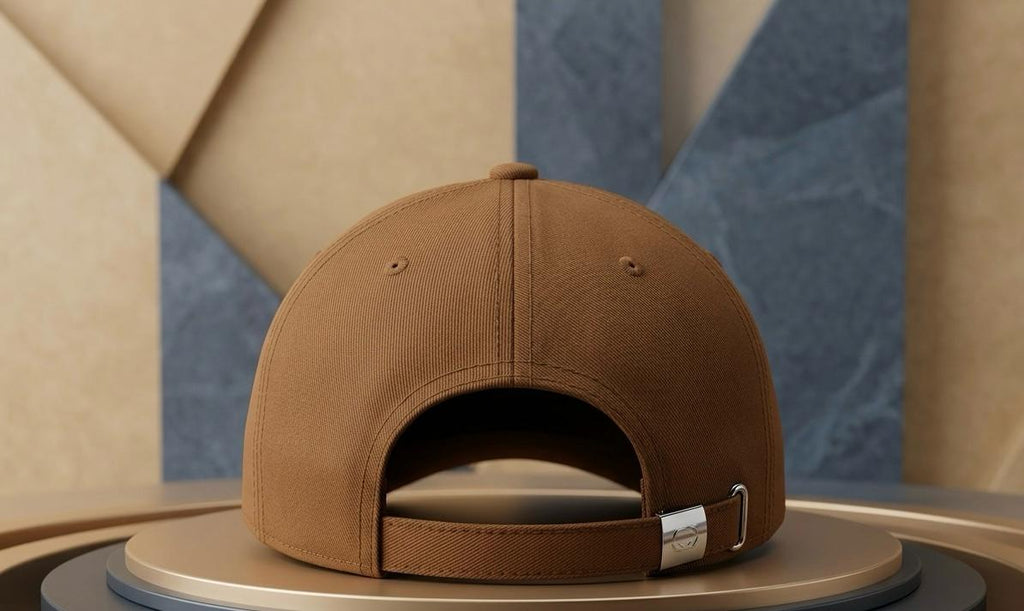 HUGO Red Logo Box Patch Cap – Brown / Camel