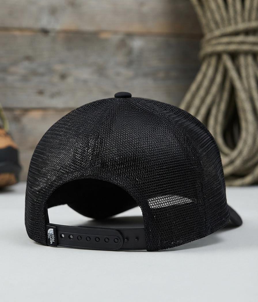 The North Face Fine Alpine Patch Trucker Cap – Black