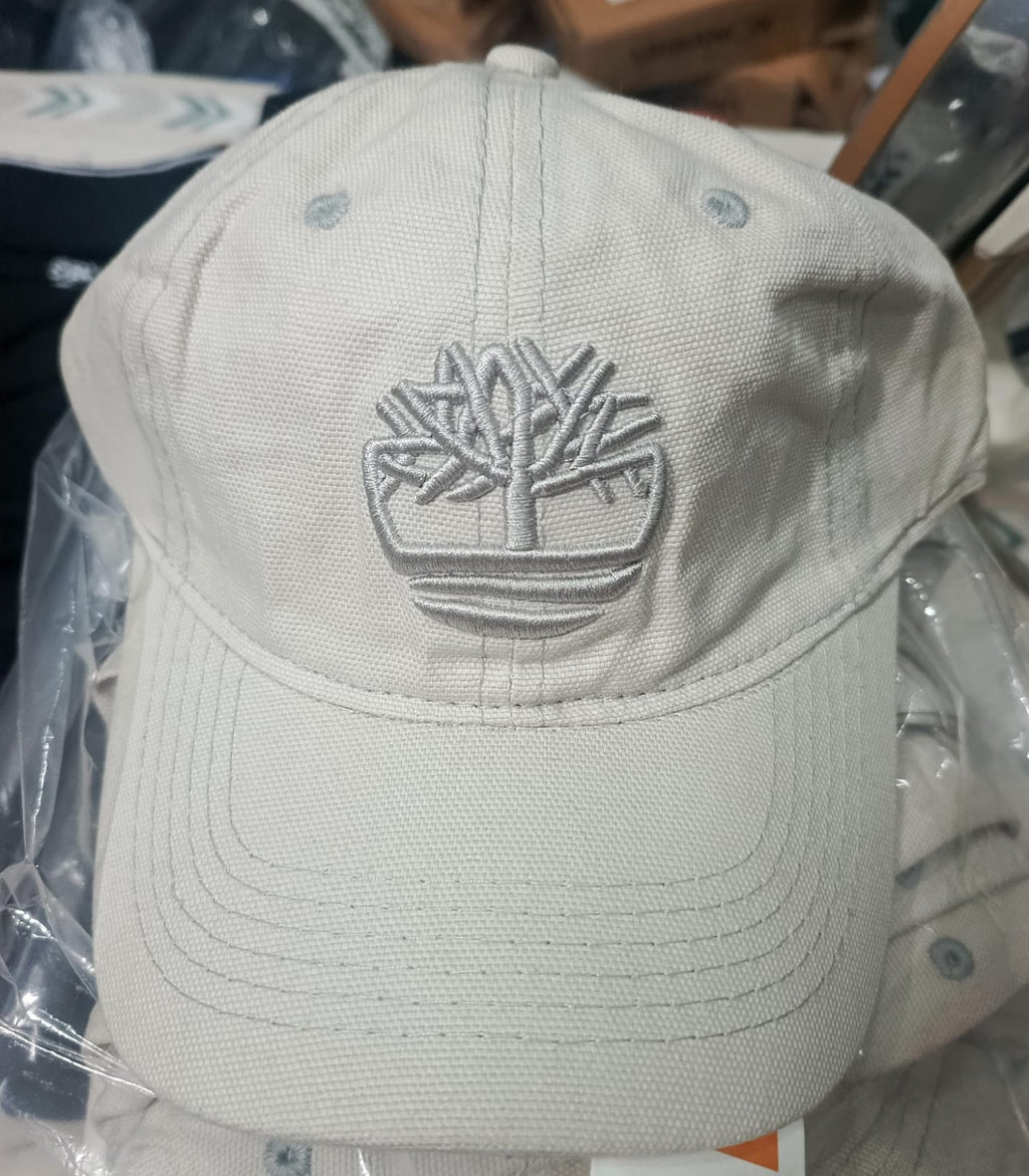 Classic Beige Tree Logo Timberland Cap