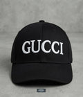Gucci Style Black Baseball Cap – Premium Unisex Adjustable