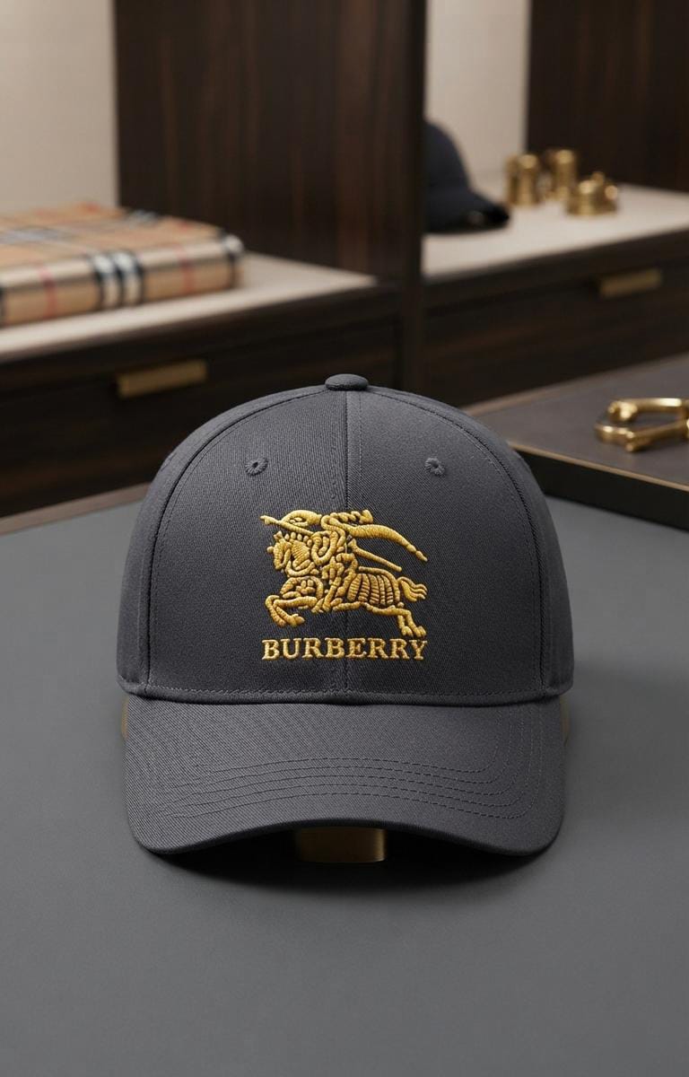 Luxury Style Grey Baseball Cap – Premium Unisex Adjustable