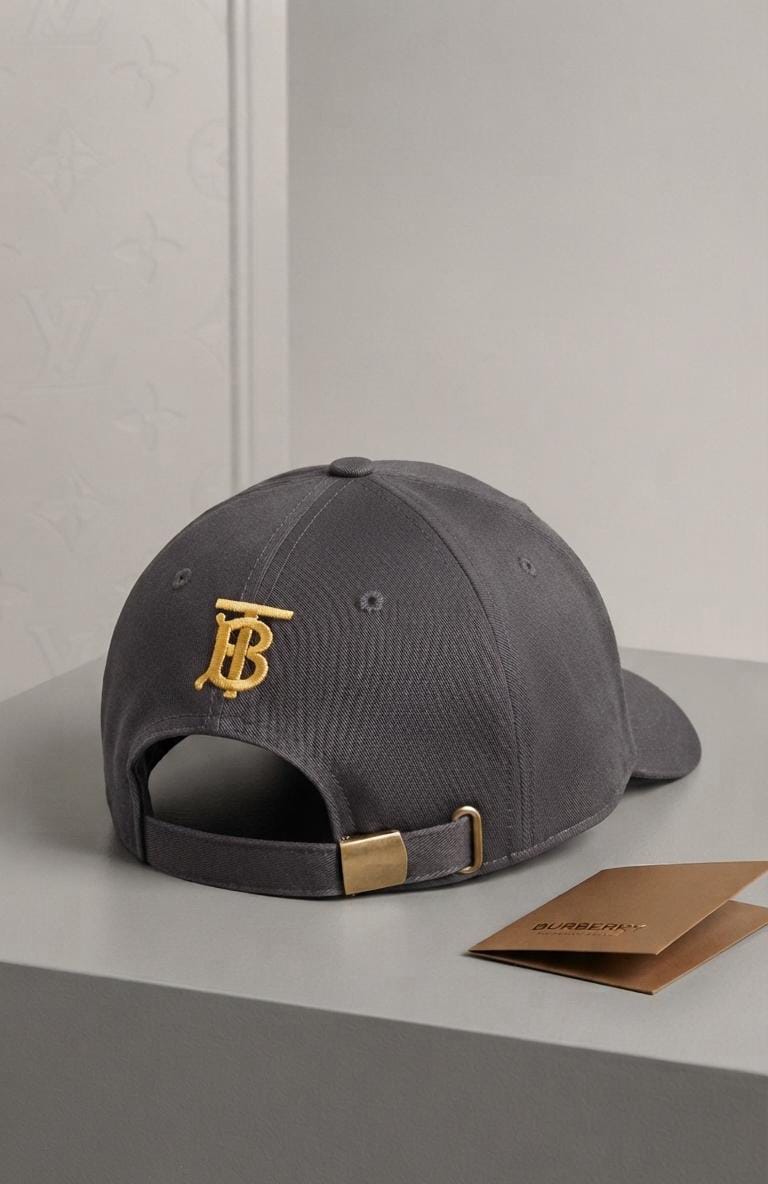 Luxury Style Grey Baseball Cap – Premium Unisex Adjustable