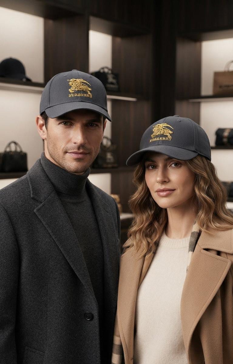 Luxury Style Grey Baseball Cap – Premium Unisex Adjustable