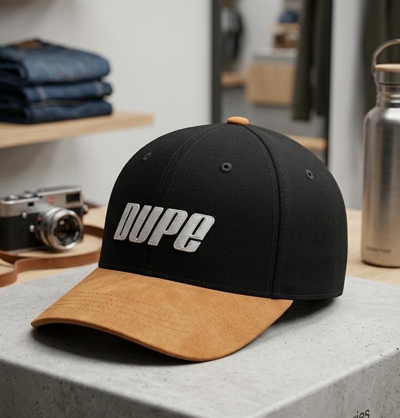 Viper Urban Style Imported Cap – Black & Camel