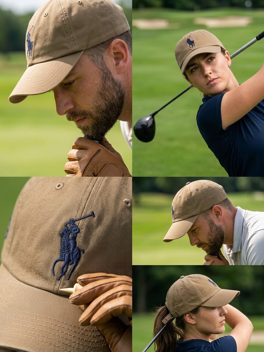 Premium Classic Embroidered Polo Cap
