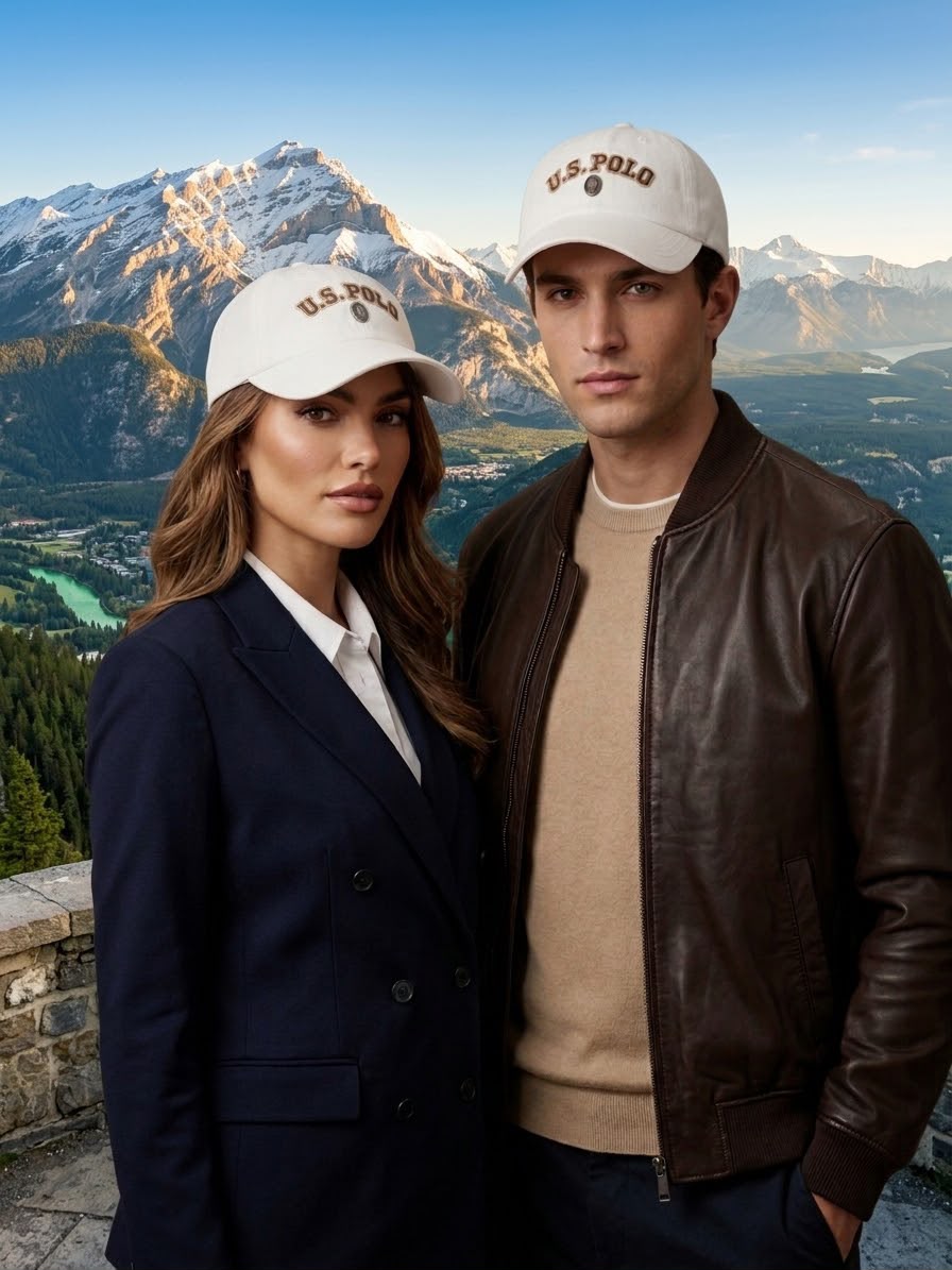 U.S. Polo Premium Embroidered Cap – White