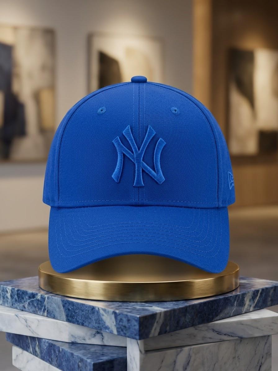 NY Yankees Vibrant Blue Cap – Classic Streetwear Baseball Hat
