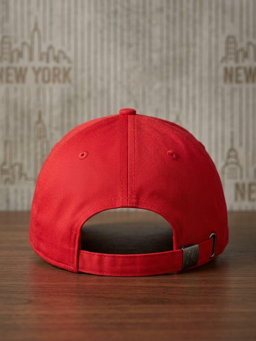 NY Red White Logo Premium Imported Cap – New Era 9FORTY Style