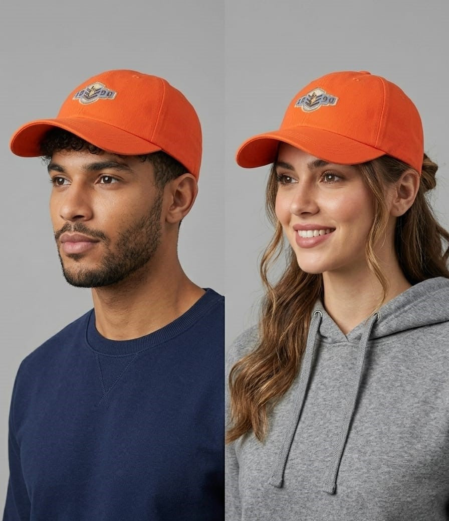 1890 US Polo Orange P-Cap