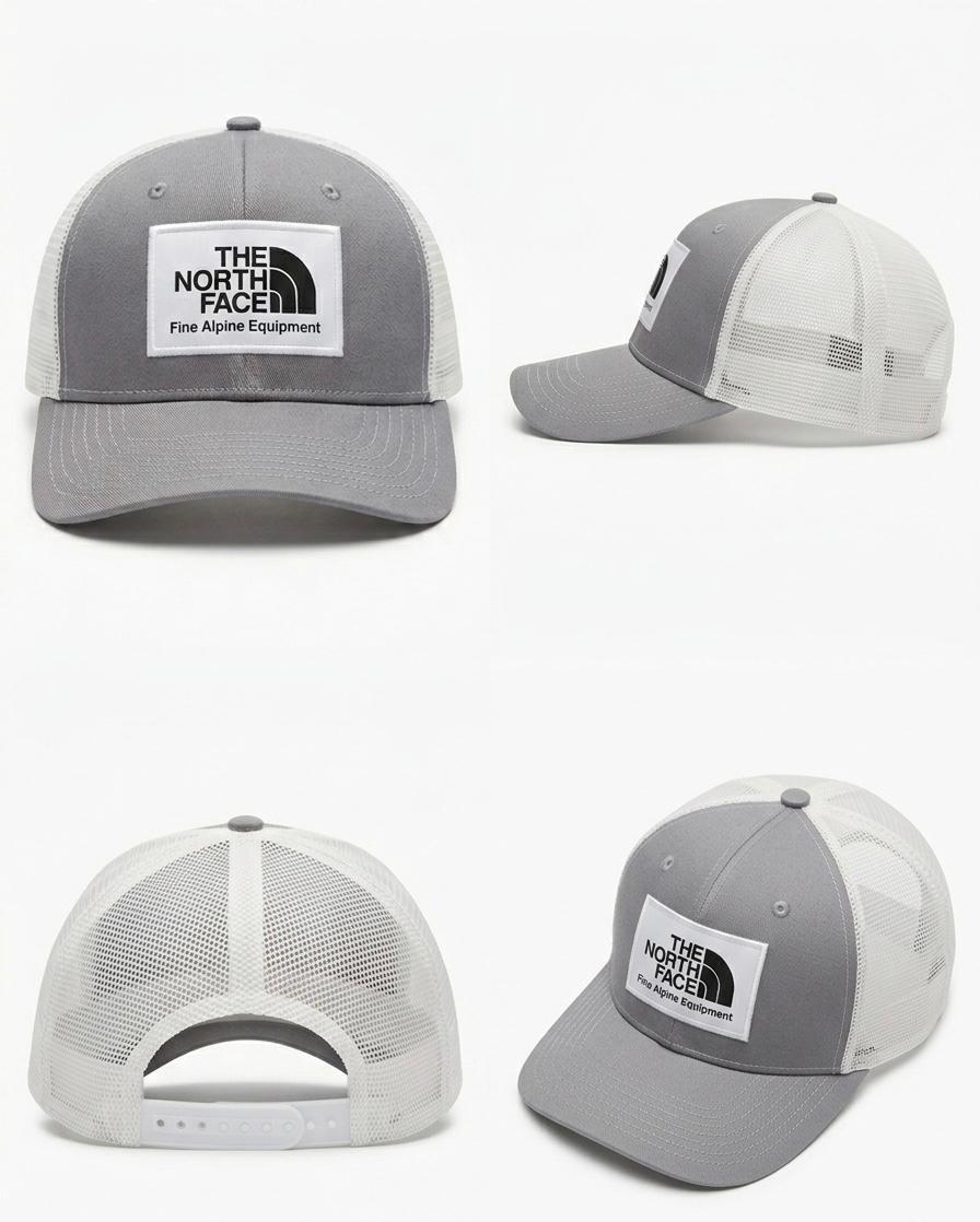 Frosted Edge Silver Grey White Cap – Imported Branded Cap Pakistan